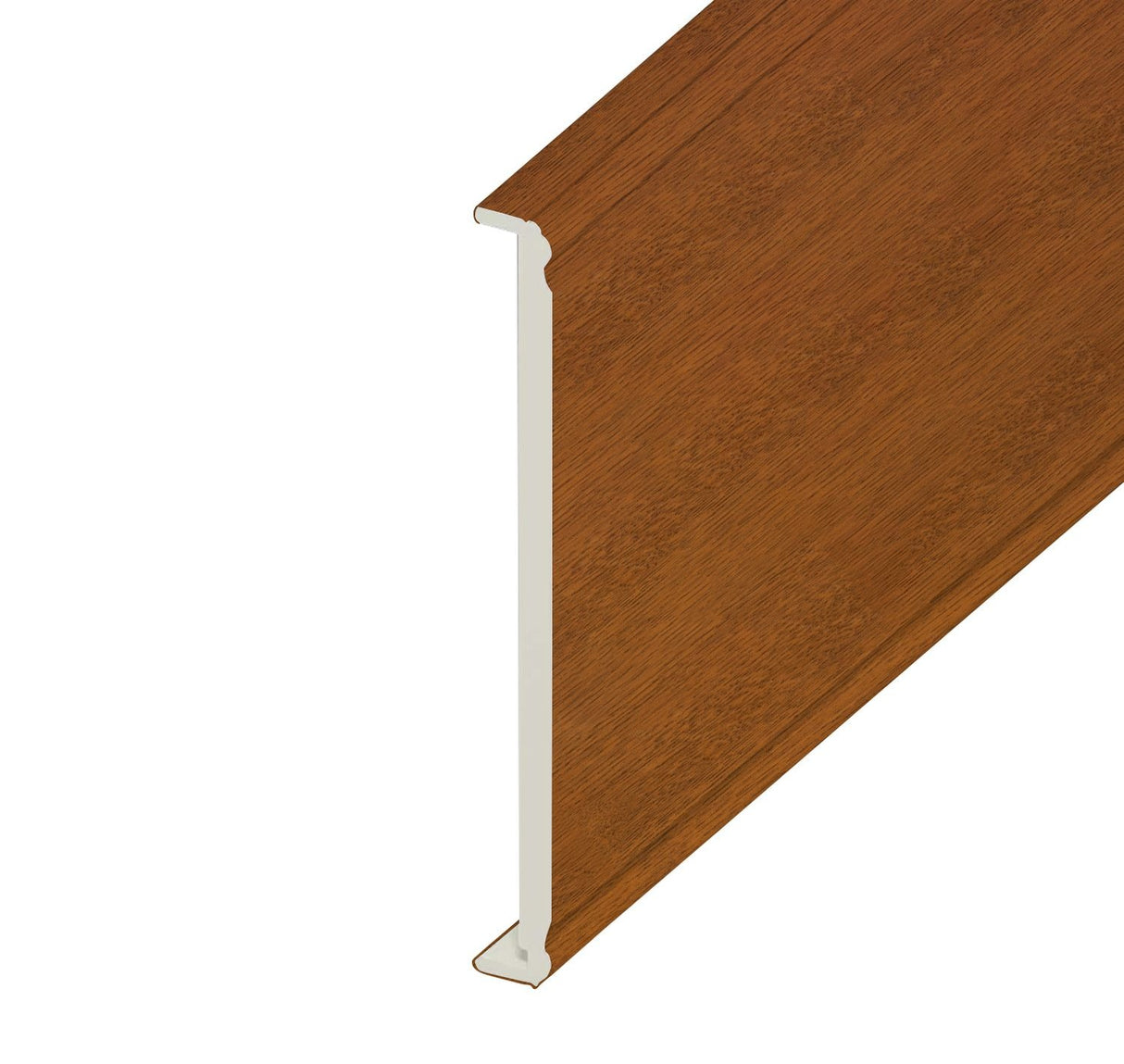 Double side 405mm light oak fascia board
