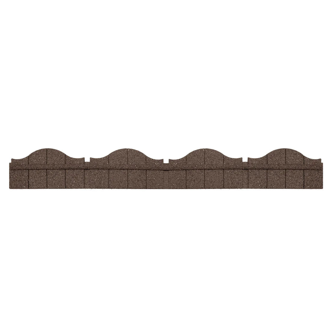 EcoWay Recycled Rubber Mower Edge Garden Border