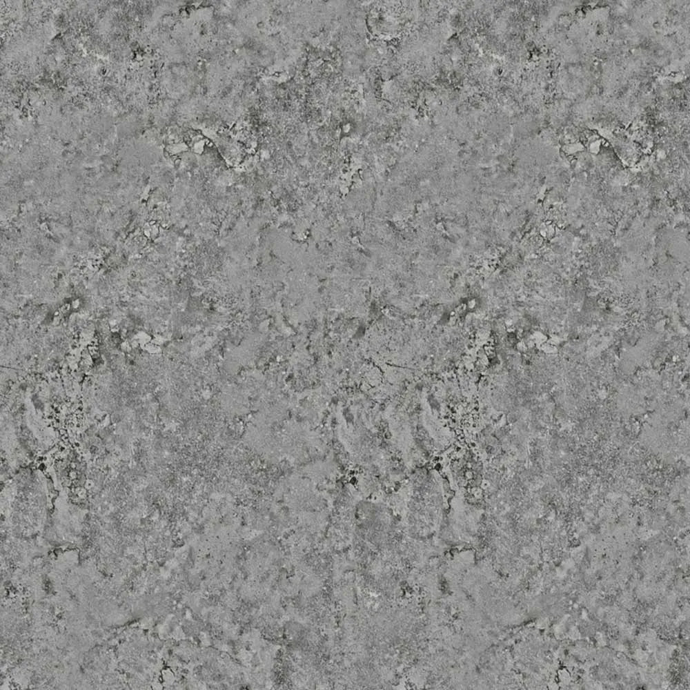 A close-up texture of a gray stone or concrete surface with mottled light and dark gray tones.