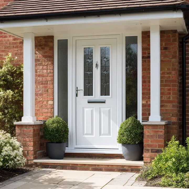 Glazed uPVC Front door