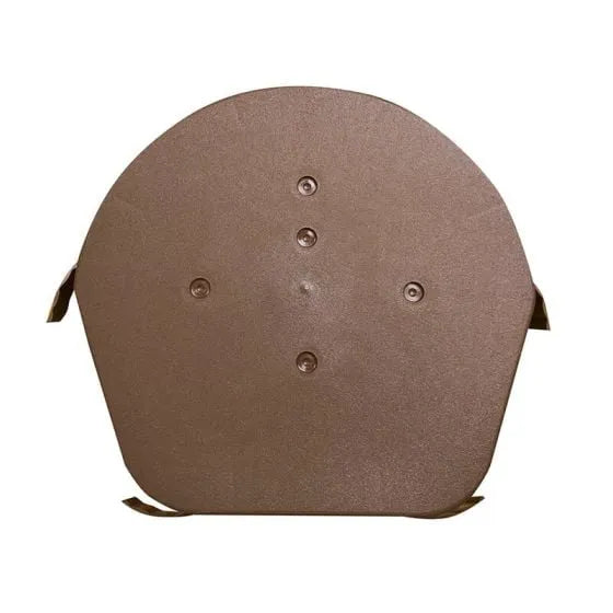 Half Round Ridge Caps in Brown