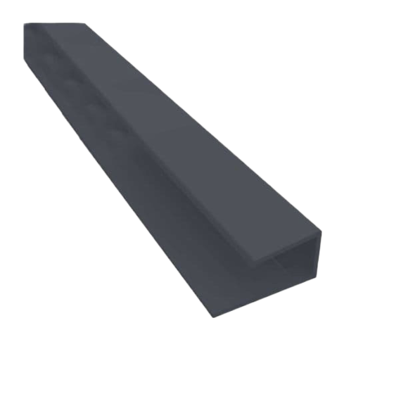 Fortex Cladding Universal Edge Trim Anthracite Grey 3mtrs Home Improvement Supplies Ltd