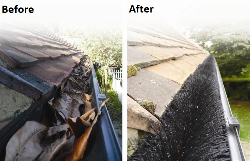 Gutter Leaf Guard Brush - 4m