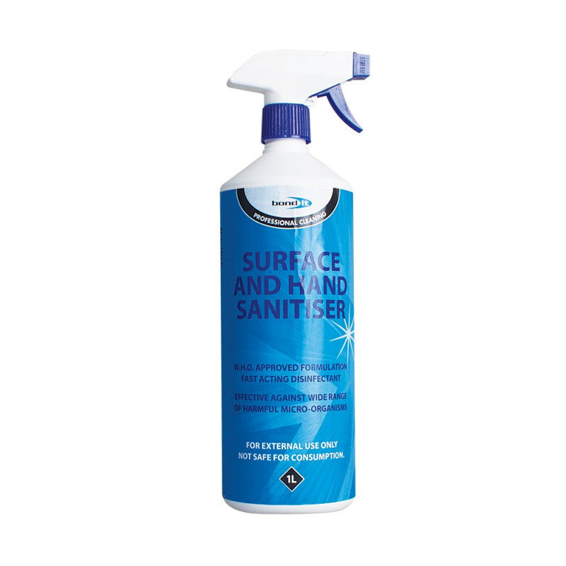Professional Home and Office Everyday Use Surface and Hand Sanitiser (80% Alcohol)
