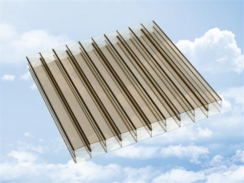 Polycarbonate Roofing 35mm Bronze Per Square Metre