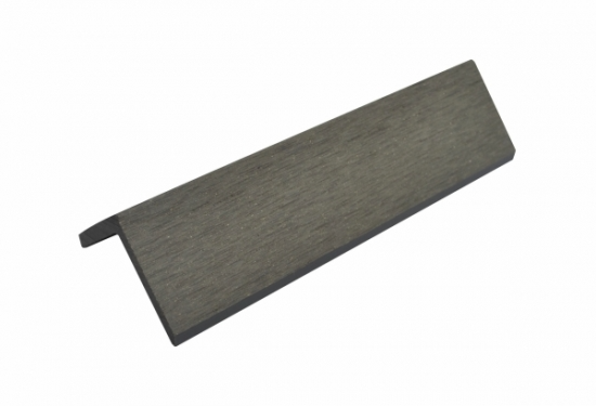 Oakio WPC Edging Trim 40m x 40mm - Grey