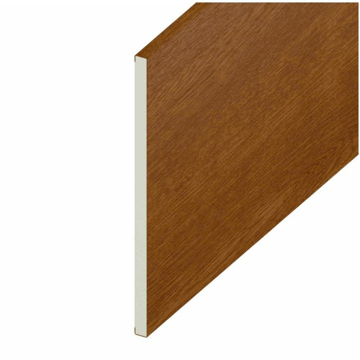 Light Oak UPVC Soffit Board - 300mm x 5m x 9mm