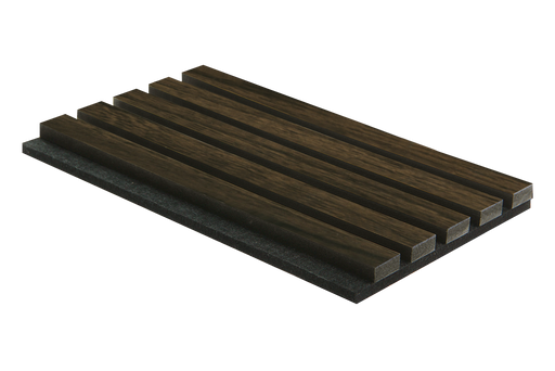 Acoustic Shadow Panel Walnut - 2400mm x 600mm x 21mm 