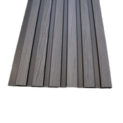 Charcoal Premium Slat Wall Panel – 300mm x 2600mm