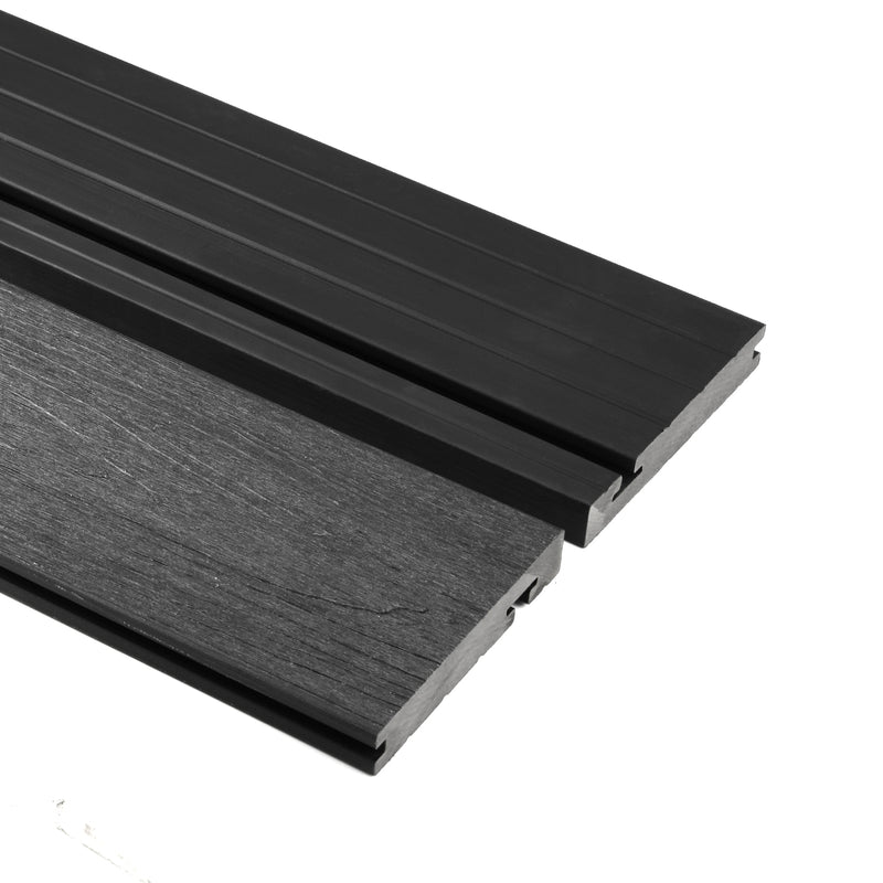 Proshield Composite Charcoal Bullnose Step & Edge – 3.6m