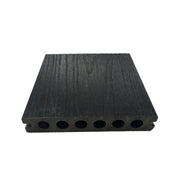 SixCore 4.8m capped composite decking board – Charcoal Black woodgrain