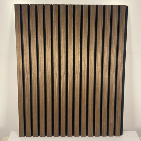 Dark Walnut acoustic panels 