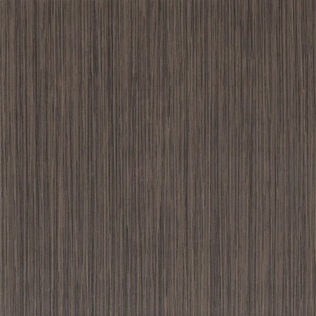 Dark brown wood grain texture with vertical linear patterns.
