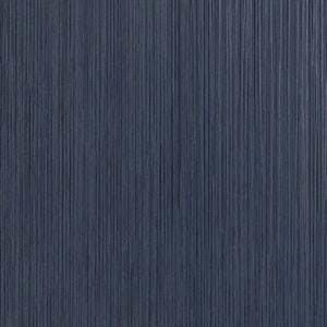 A close-up of a dark navy blue textured material with fine vertical ribbed lines.