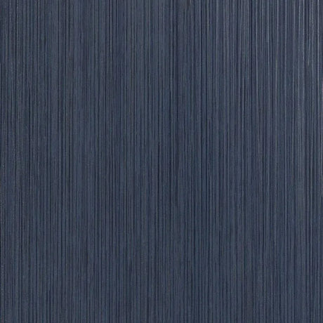 A close-up of a dark navy blue textured material with fine vertical ribbed lines.