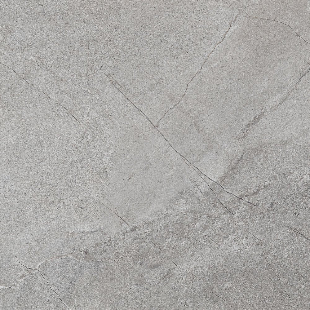 Elegance Mineral Flint interior wall panel, mineral stone-effect finish with dark grey veining 