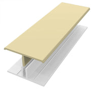 2 Part Joint Trim H Section 3m Fortex in Sand