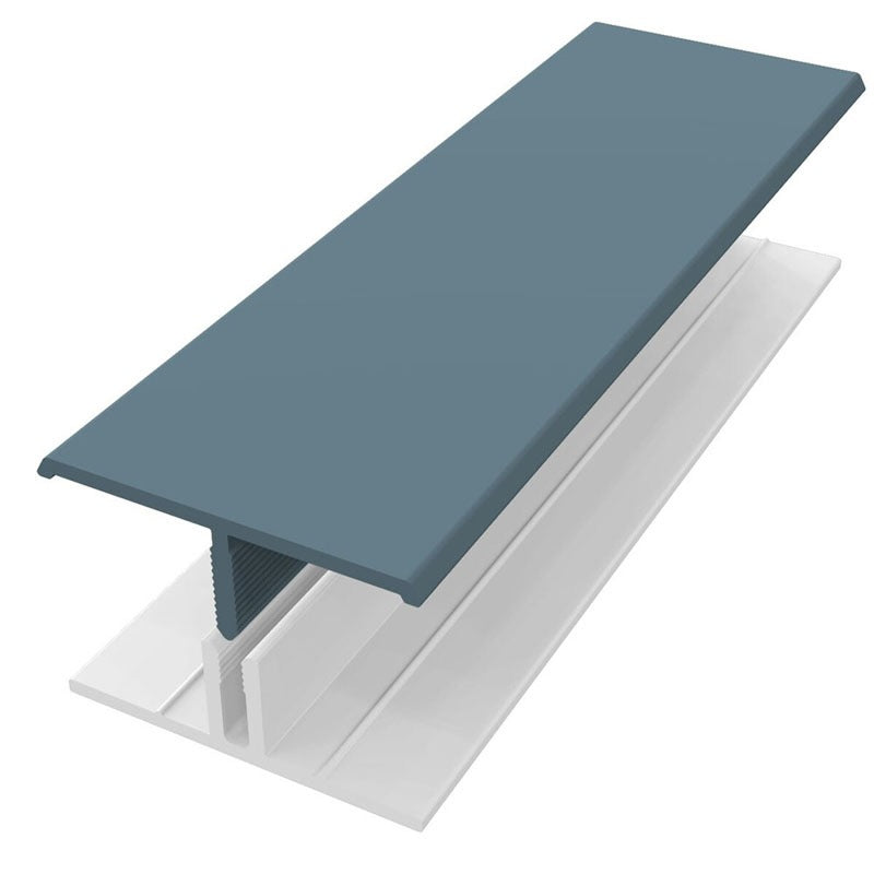 2 Part Joint Trim H Section 3m Fortex in Colonial Blue