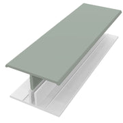 2 Part Joint Trim H Section 3m Fortex in Sage Green