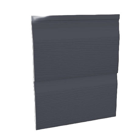 Fortex Double Shiplap Cladding in Slate Grey