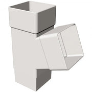 Freeflow 65mm Square Downpipe 112° Branch Connector