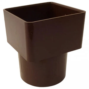 Freeflow 65mm Square to 68mm Round Down pipe Adapter