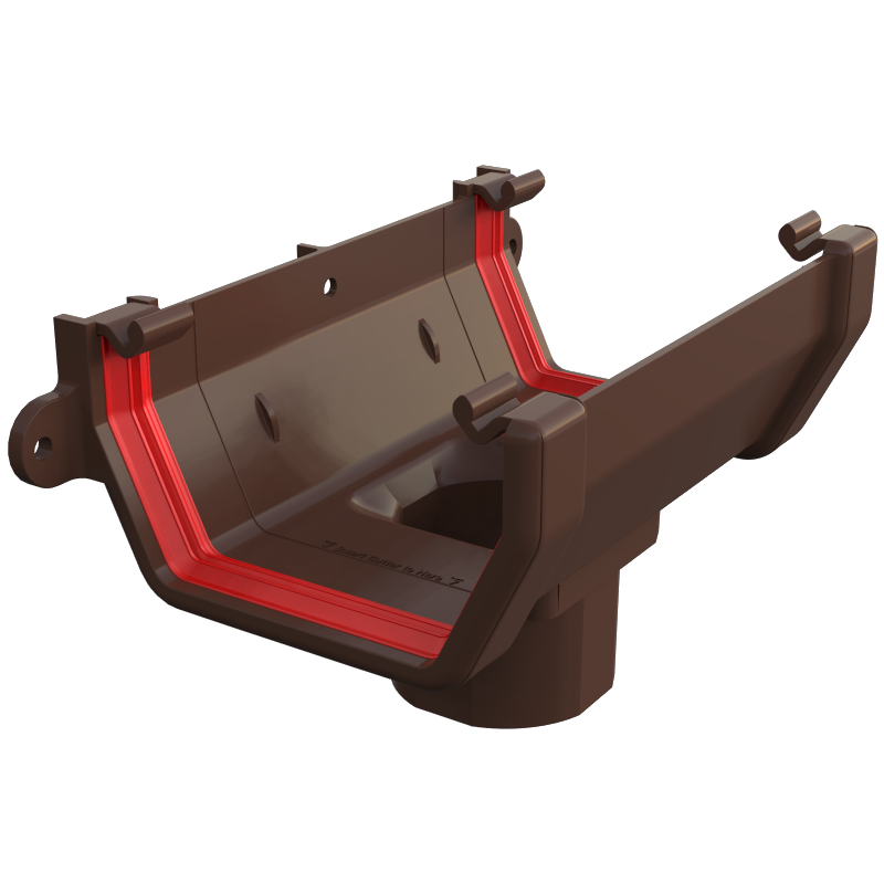 Freeflow Square Running Outlet