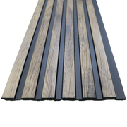 French Oak Premium Slat Wall Panel – 300mm x 2600mm