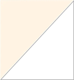 Cream on White