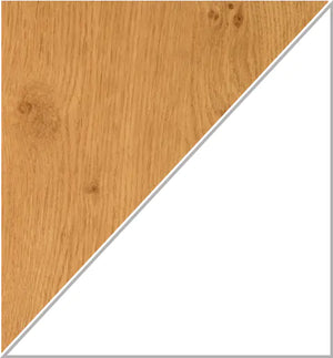 Irish Oak on White