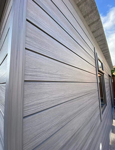 Anthracite Grey Composite External Wall Cladding - 3.6m