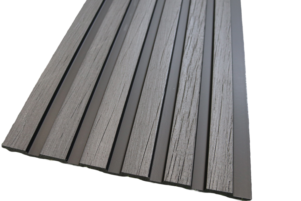 Charcoal Premium Slat Wall Panel