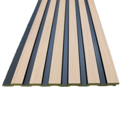 Light Ash Premium Slat Wall Panel - 300mm x 2600mm