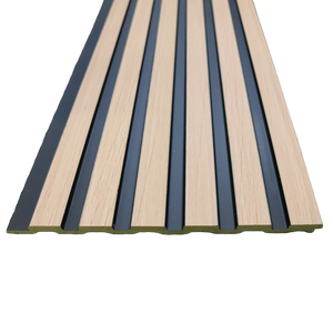 Light Ash Premium Slat Wall Panel - 300mm x 2600mm