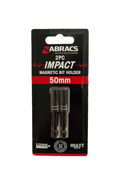 50mm Magnetic Bit Holder (2pcs)