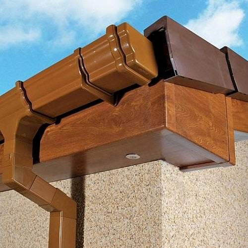 Light Oak UPVC 16mm Fascia Boards – 2.5m & 5m Lengths