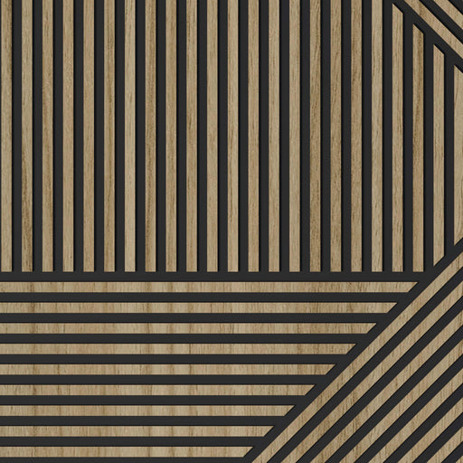 MDF Puzzle Wall Tile – 600 x 600 x 9mm in Beech