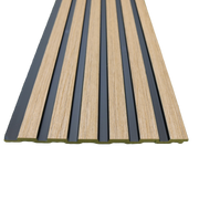 Natural Oak Premium Slat Wall Panel – 300mm x 2600mm