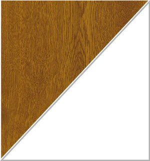 Oak on white