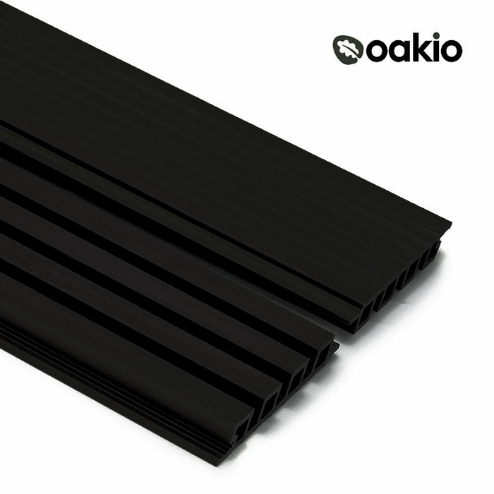 Oakio Proshield Slatted Cladding - Charcoal