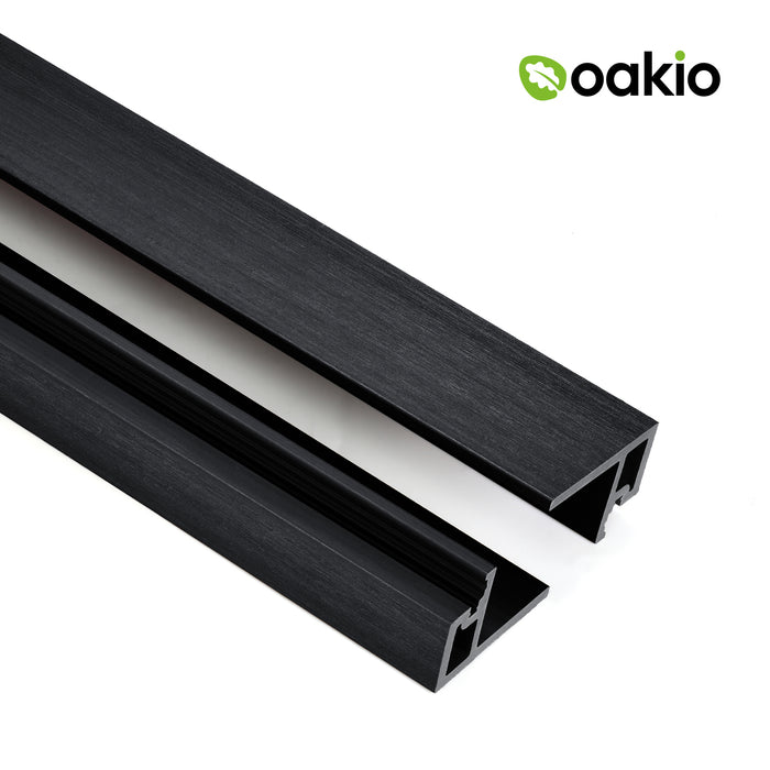 Oakio Proshield Slatted Starter Trim - Charcoal