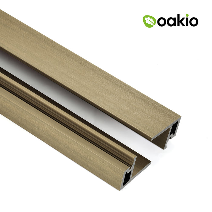 Oakio Proshield Slatted Starter Trim - Oak