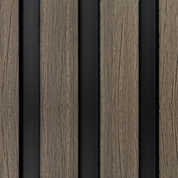 Grey Oak Premium Slat Wall Panel – 300mm x 2600mm