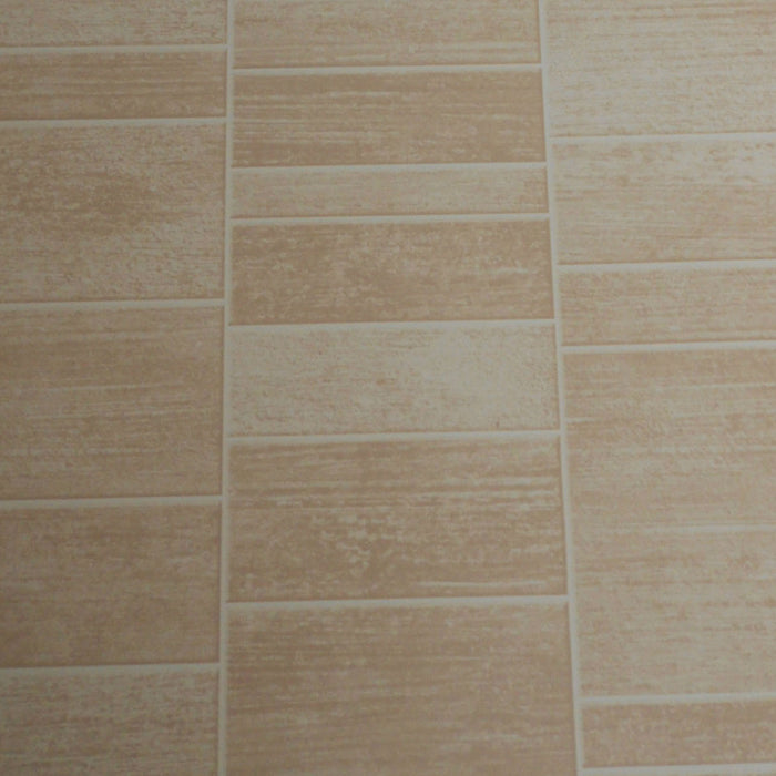 Clearance!! Small Tile Beige 2.6m x 600mm x 7mm (Pack Of 2)