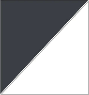 Anthracite Grey on White