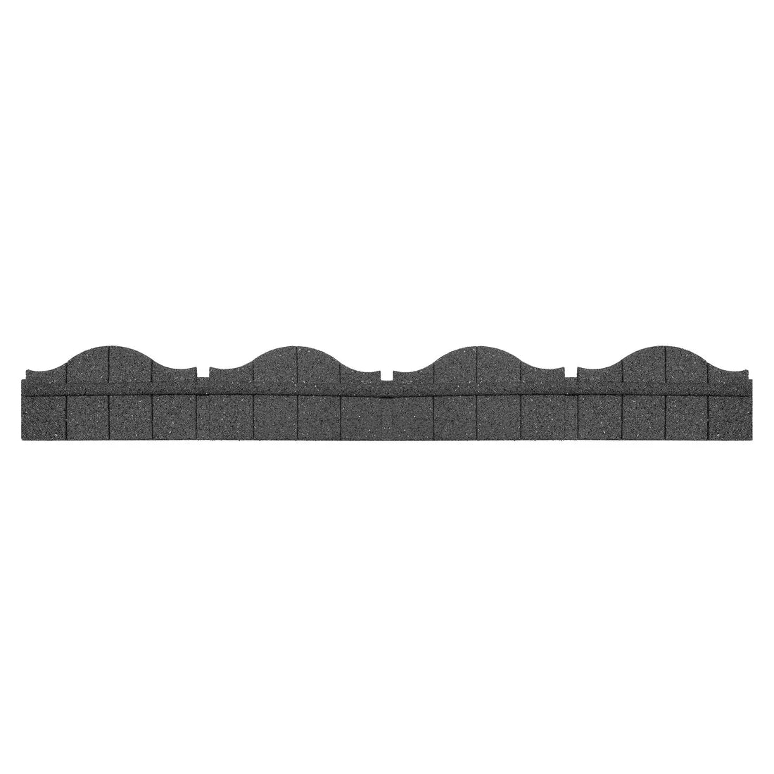 EcoWay Recycled Rubber Mower Edge Garden Border