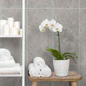 Vilo Tile PVC Wall Panels | 2.65m x 250mm x 8mm (Pack of 4)