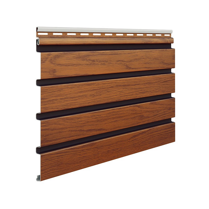 VFR Outdoor Slat Panel – Golden Oak V Black