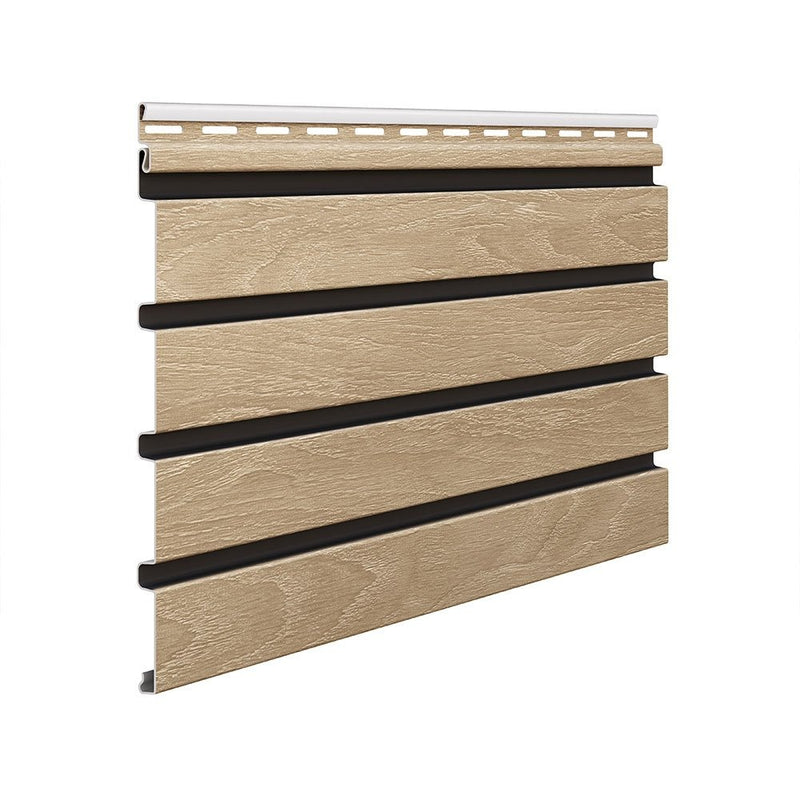 Vilo Fronto Oak Outdoor Slat Panel – Oak V Black