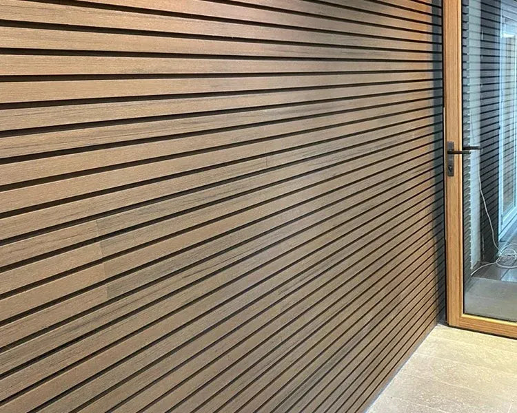 Shadow Gap V-Groove Composite Cladding